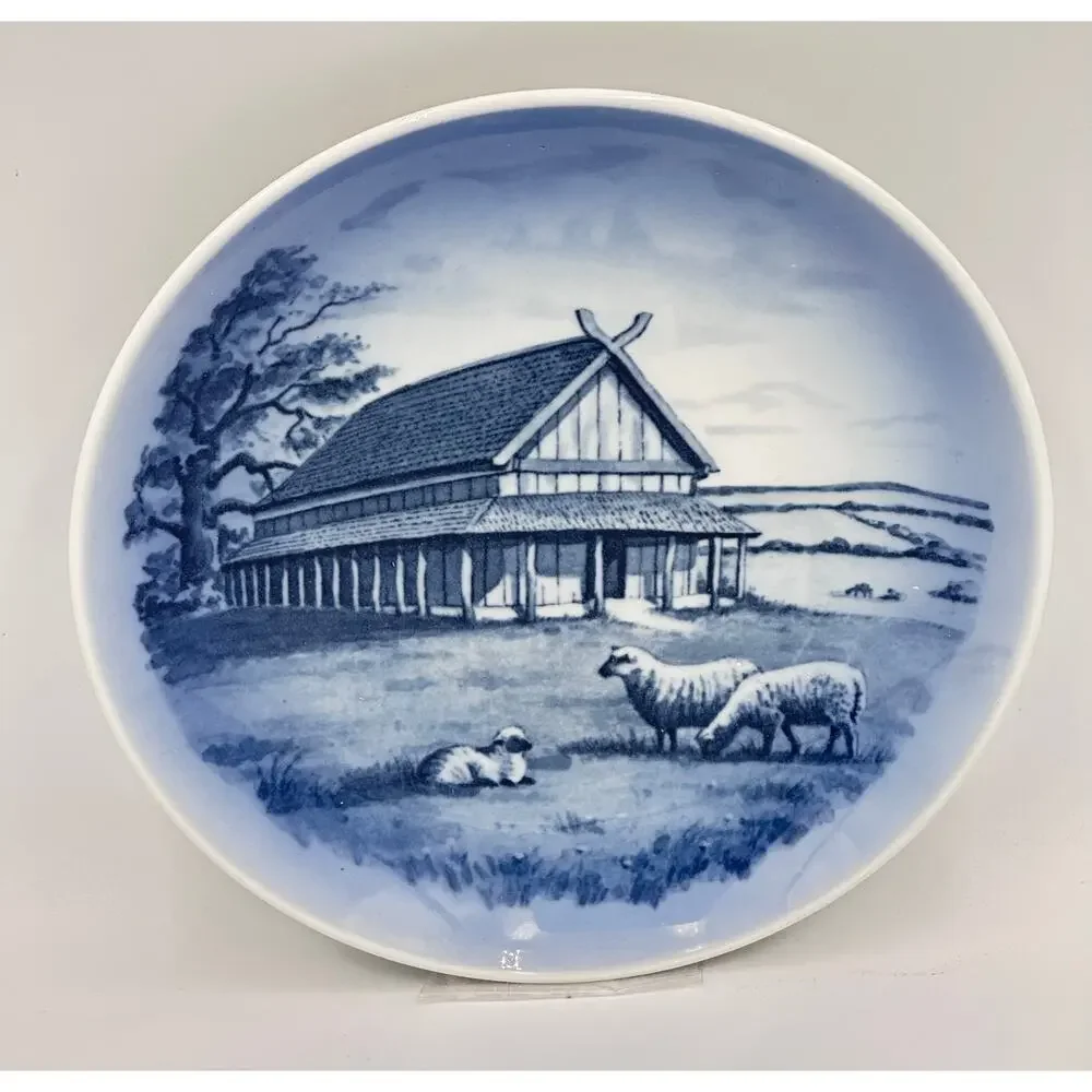 DAK Viking Royal Copenhagen Roskilde Denmark Annual 1977 Plate